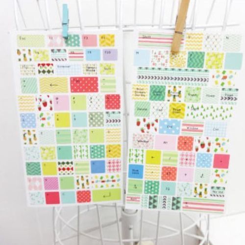 Keyboard Deco Sticker Set