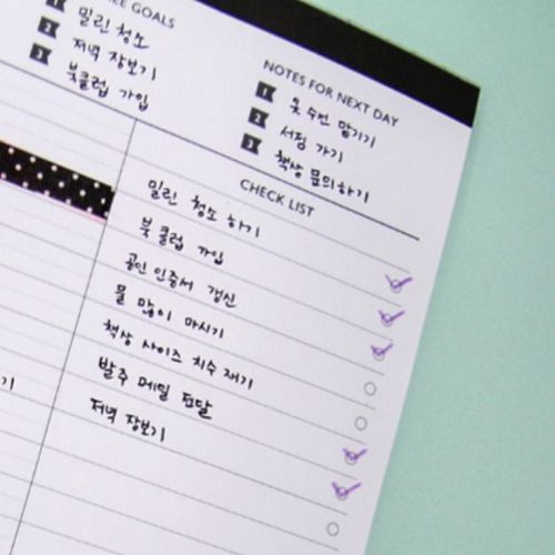 A5 Timetable Planning Notepad