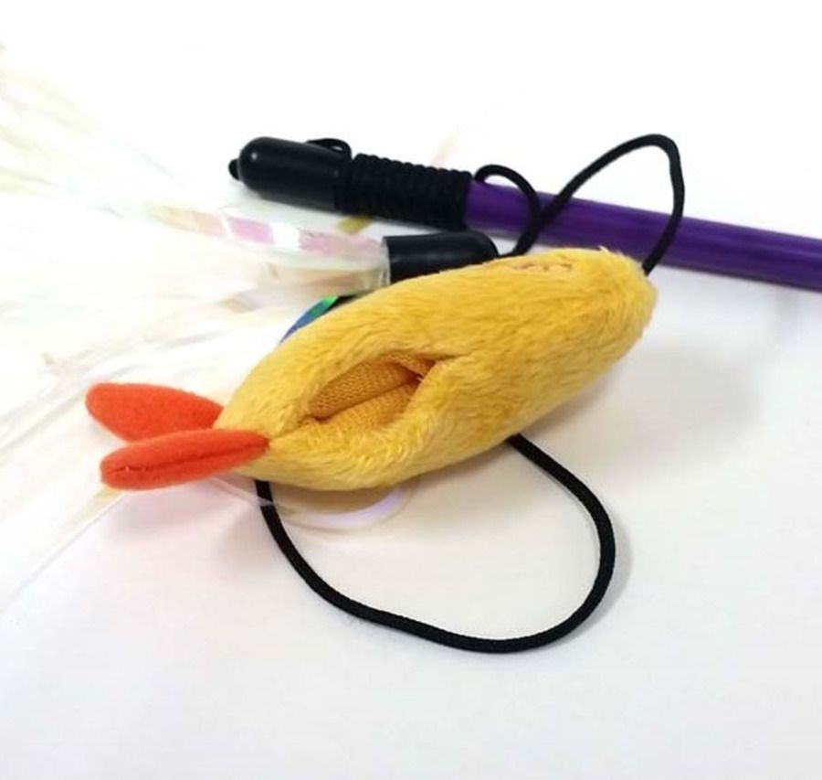 MochiThings Tempura Shrimp Cat Teaser Toy