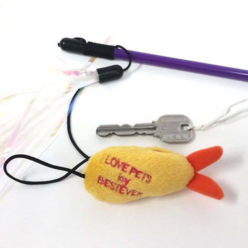 MochiThings Tempura Shrimp Cat Teaser Toy