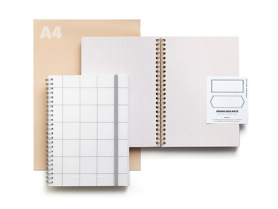 gridded spiral notebook gridded spiral notebook