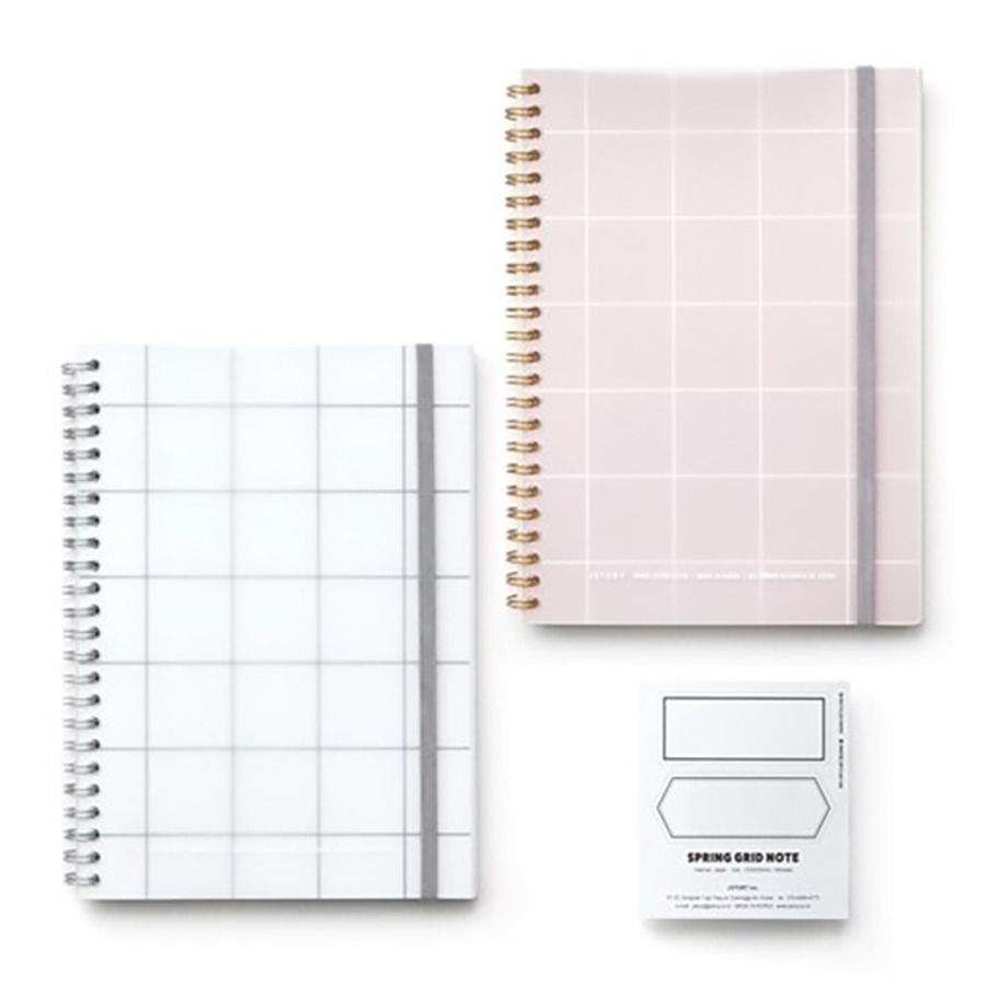 MochiThings Grid Spiral Notebook
