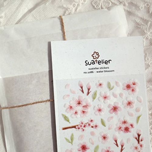 Water Blossom Deco Sticker