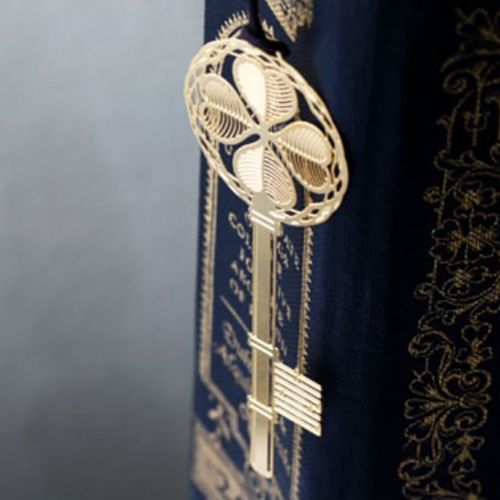 Golden Clover Key Bookmark