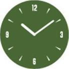 Felt Round Clock, Khaki