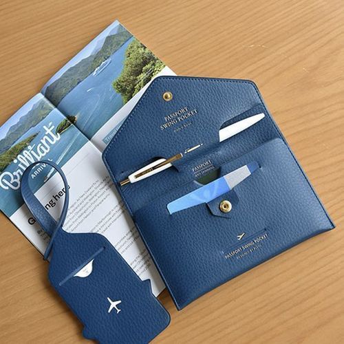Leather Anti Skimming Passport Case - Image 3