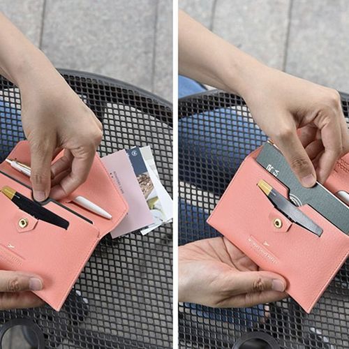 Leather Anti Skimming Passport Case - Image 5
