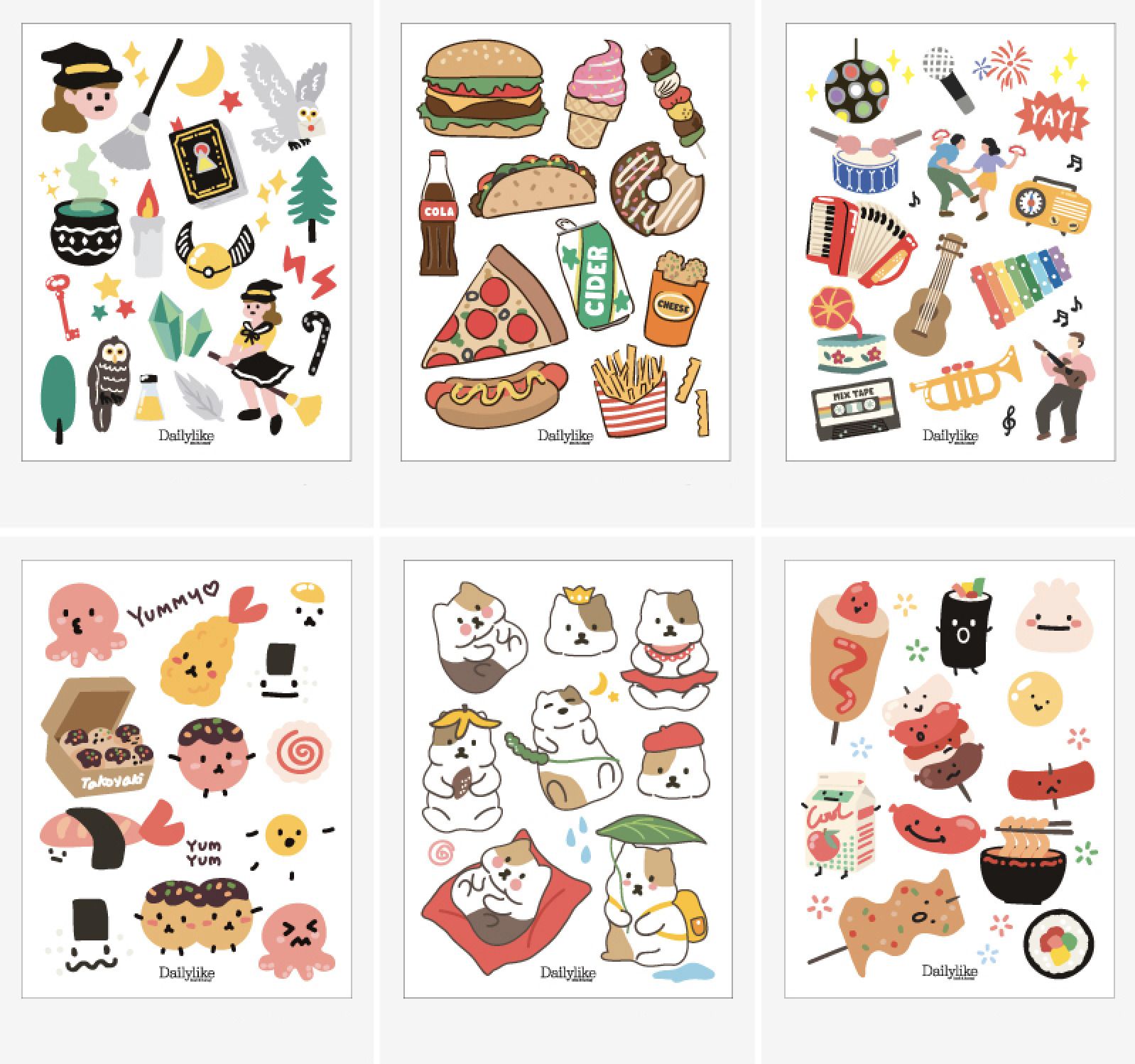 Dailylike CYO Sticker v2