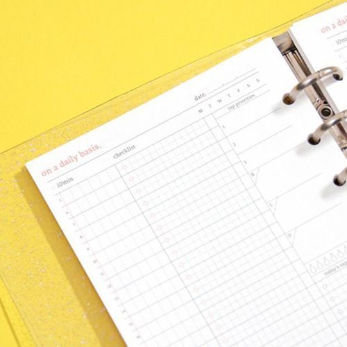 Mochithings 6 ring a6 planner refill