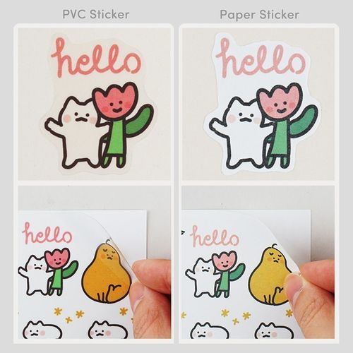 Strawberry Cat CYO Sticker Set - Image 4