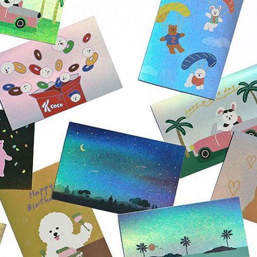 Dailylike Hologram Postcard v1