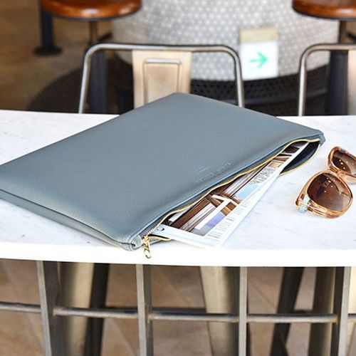 Large Feel So Good Leather Clutch