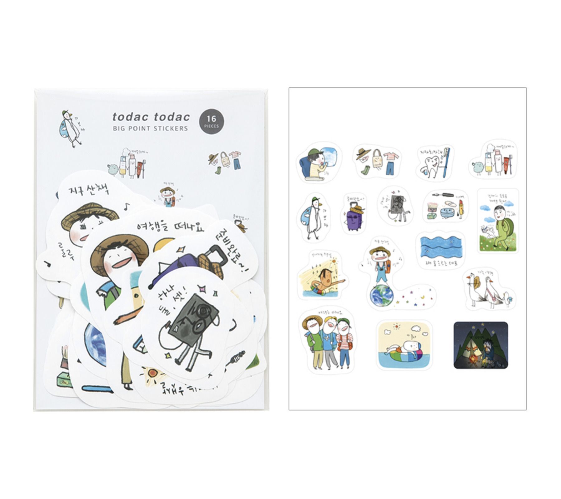 MochiThings: Livework Big Point Sticker Set