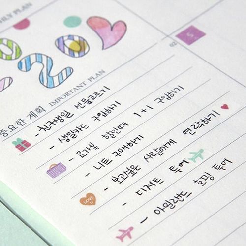 Colorful Date Sticker Set v2 - Image 7