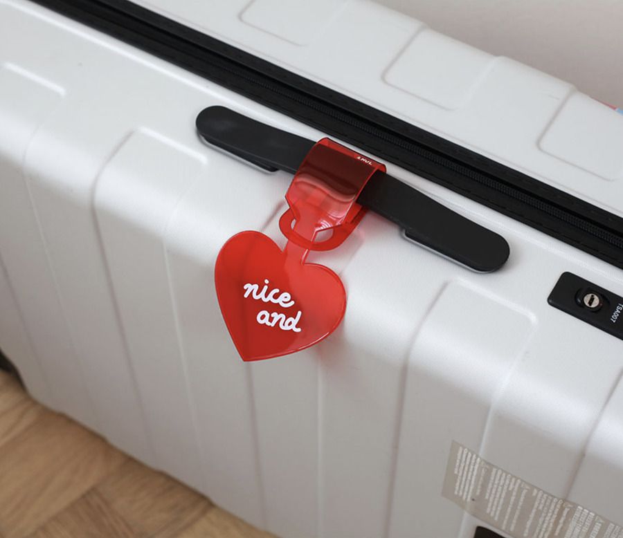 MochiThings Colorful Heart Luggage Tag