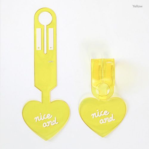 MochiThings Colorful Heart Luggage Tag