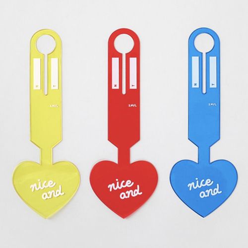 MochiThings Colorful Heart Luggage Tag