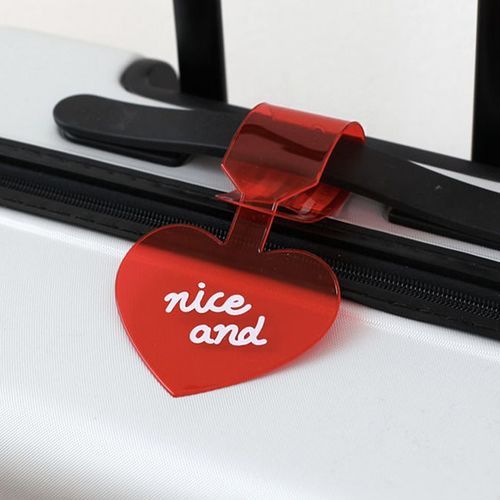 MochiThings Colorful Heart Luggage Tag