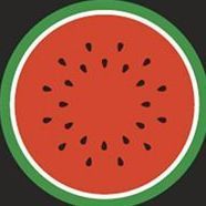 Sliced Fruit Sticky Note, 04 Watermelon
