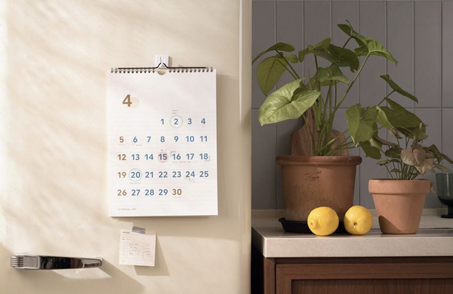MochiThings: 2020 Large Basic Wall Calendar