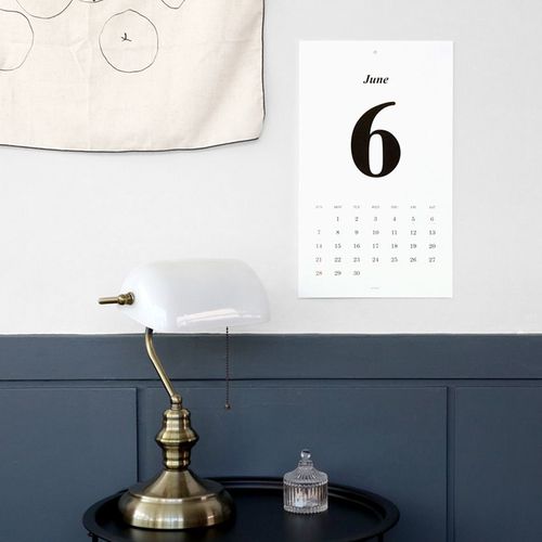 2020 Simple Poster Calendar