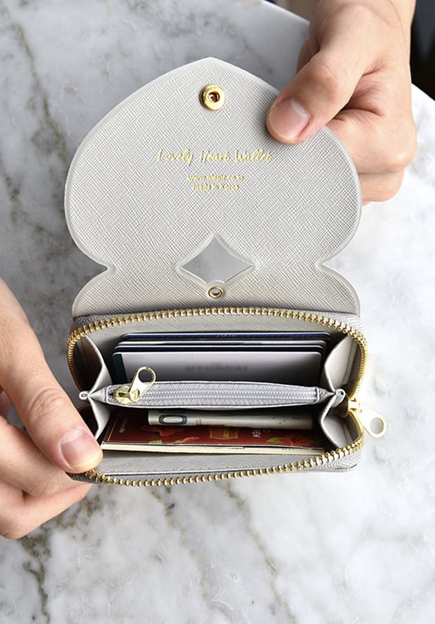 Mini Heart Wallet