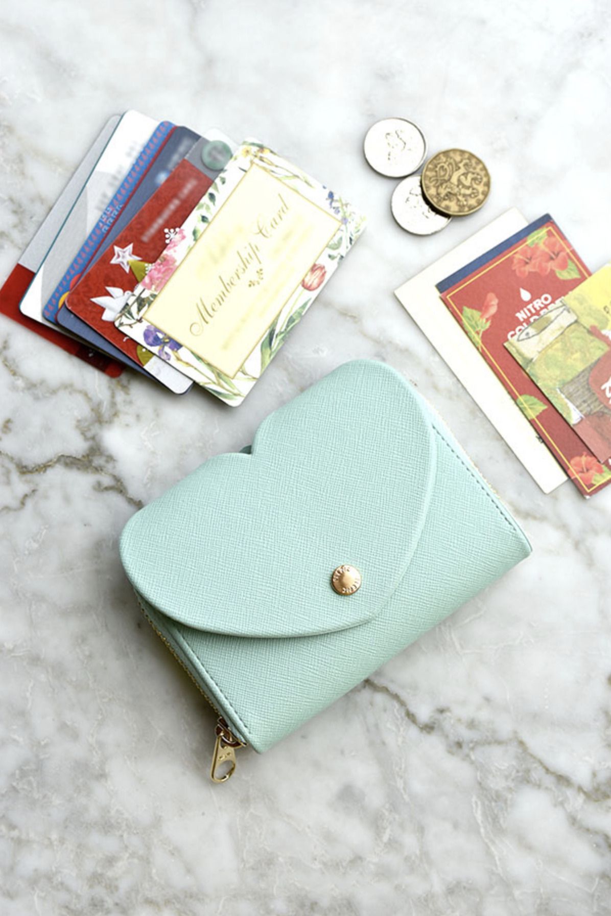 Mini Heart Wallet