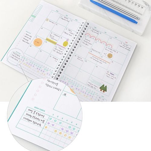 Color Pop Spiral Planner