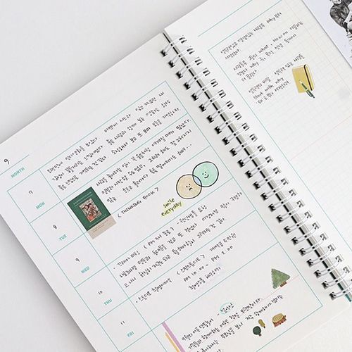 Color Pop Spiral Planner
