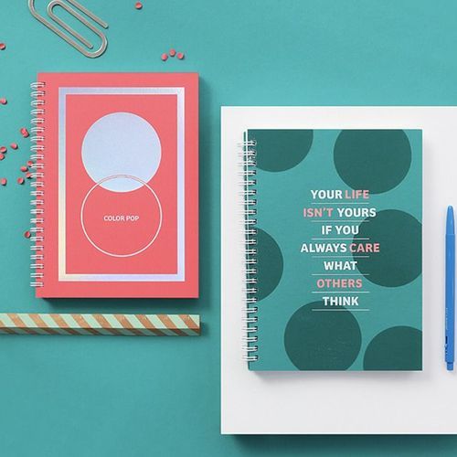 Color Pop Spiral Planner