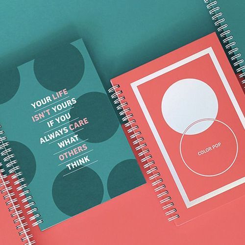 Color Pop Spiral Planner