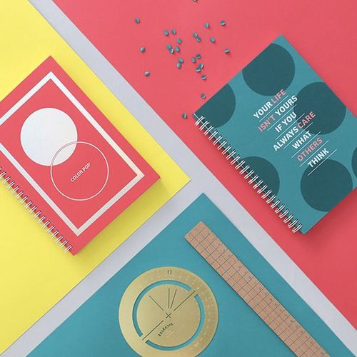 Color Pop Spiral Planner