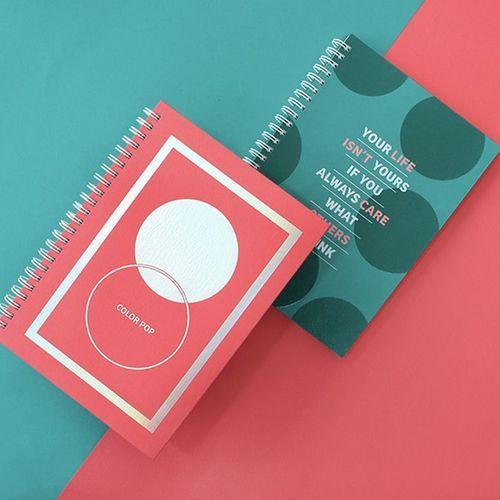 Color Pop Spiral Planner