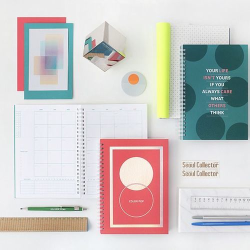 Color Pop Spiral Planner