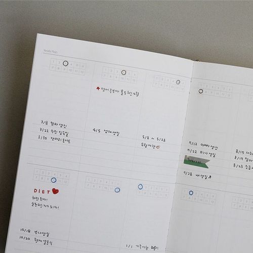 MochiThings: 365 Days Work & Life Planner