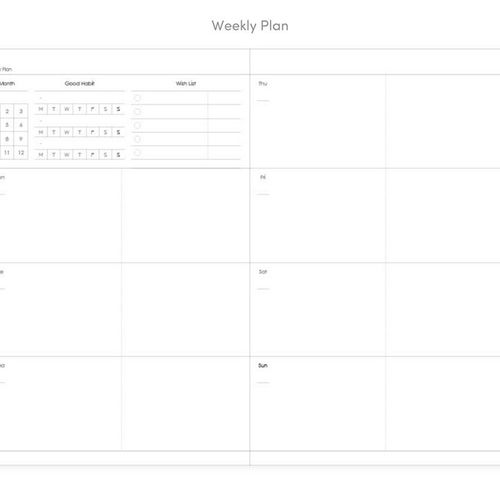 MochiThings: 365 Days Work & Life Planner
