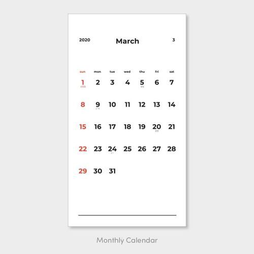 2020 Goal Tracking Calendar Sheets - Image 11