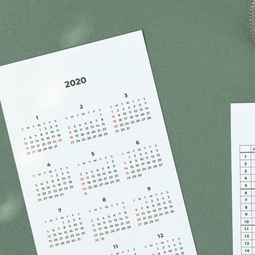 2020 Goal Tracking Calendar Sheets - Image 13