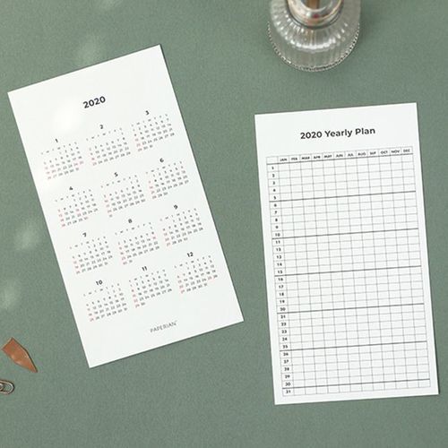 2020 Goal Tracking Calendar Sheets - Image 12