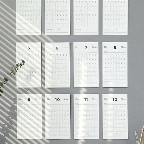 2020 Goal Tracking Calendar Sheets - Image 6