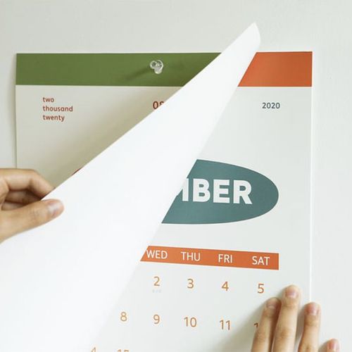 2020 Newtro Wall Calendar - Image 18