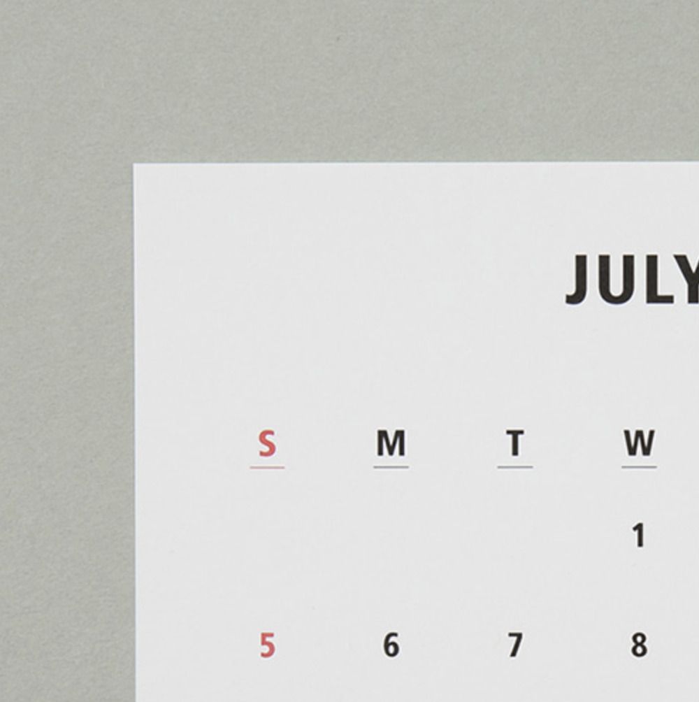 2020 Triangle Wood Calendar