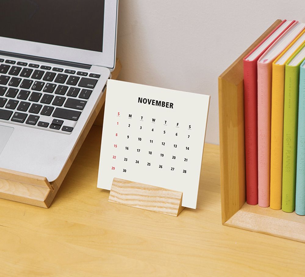 2020 Triangle Wood Calendar