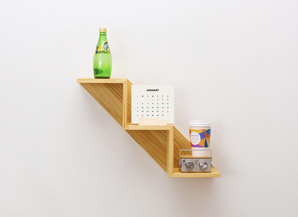 2020 Triangle Wood Calendar