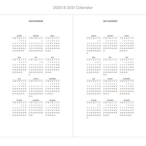 2020 Large Life & Pieces Monthly Planner - Image 11