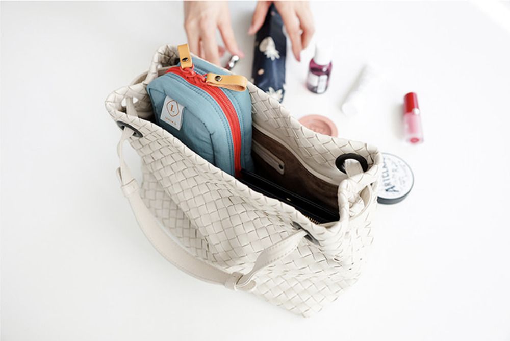 Slim Standing Cosmetic Pouch