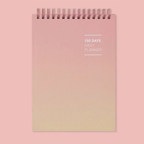 Gradient 100 Days Daily Planner