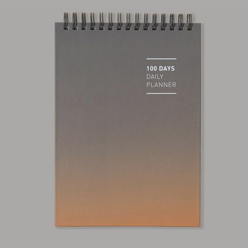 Gradient 100 Days Daily Planner