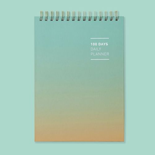 Gradient 100 Days Daily Planner