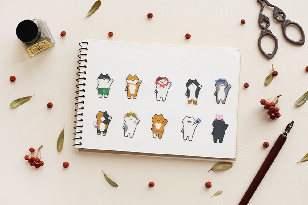 Cat CYO Sticker Set v2